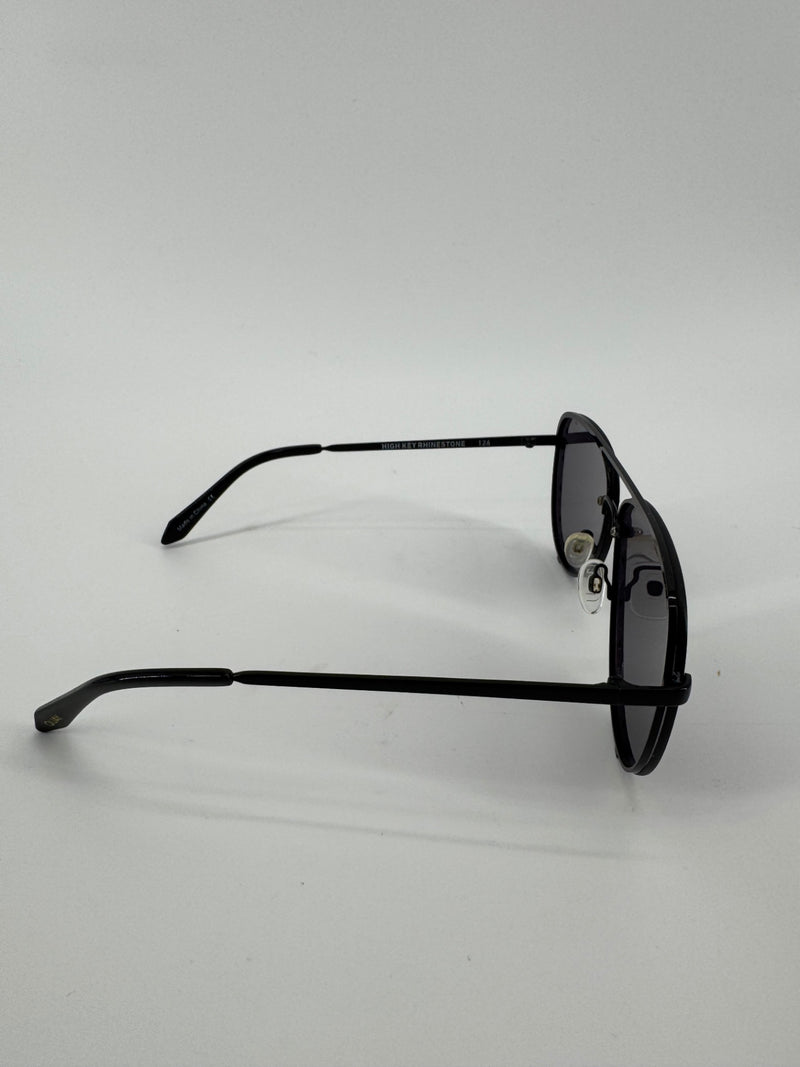 Quay Black Studded Sunglasses