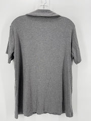 SKIMS Gray Button Up Pajama Shirt