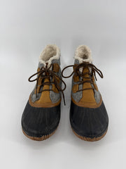 Sorel Waterproof Fur Lined Ankle Boots