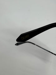 Quay Black Studded Sunglasses