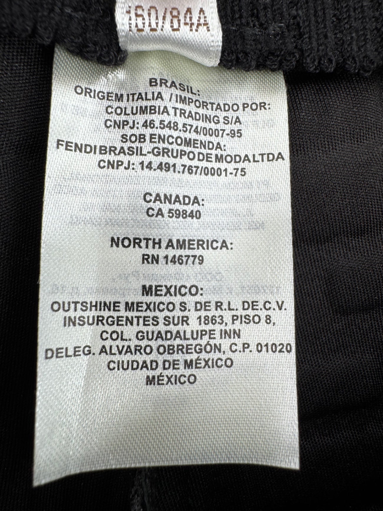 Fendi Black Embossed FF (Zucca) Leather Skirt Tea Length Pencil - Black
