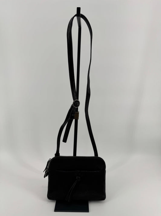 Lucky Brand Black Leather Crossbody