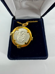 The Danbury Mint Texas Coin Necklace