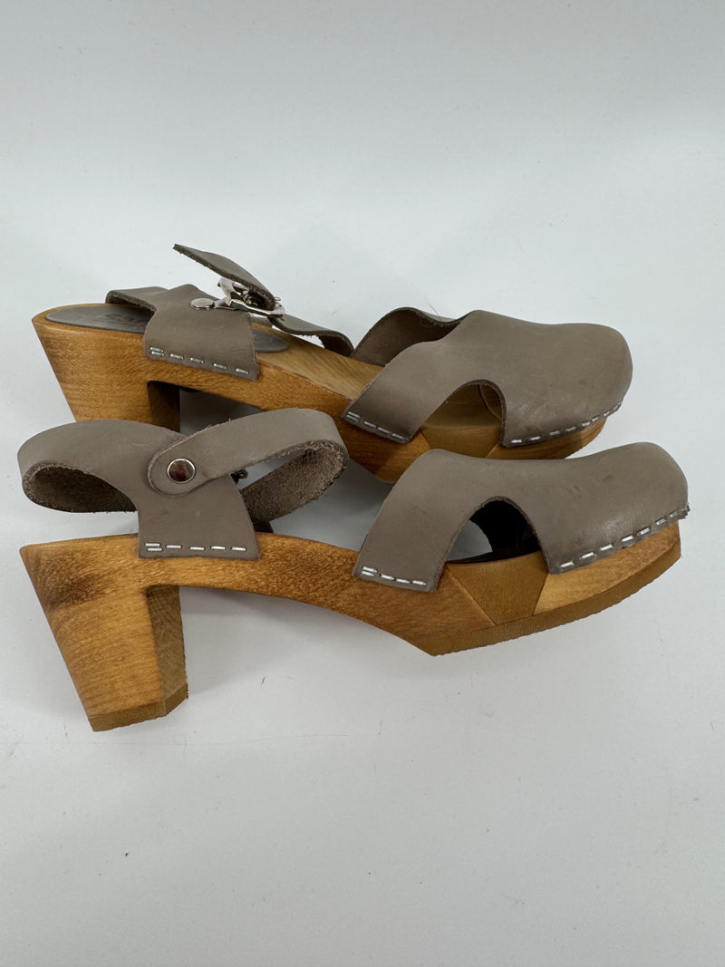 Sanita Wooden Heels