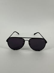 Quay Black Studded Sunglasses