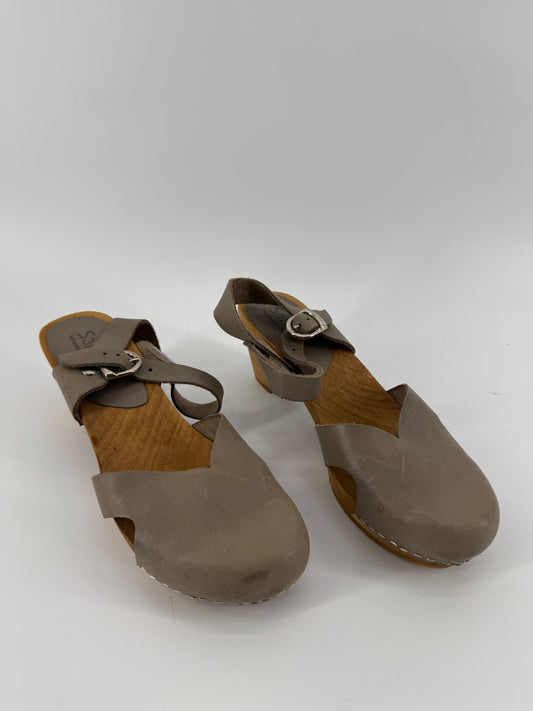Sanita Wooden Heels