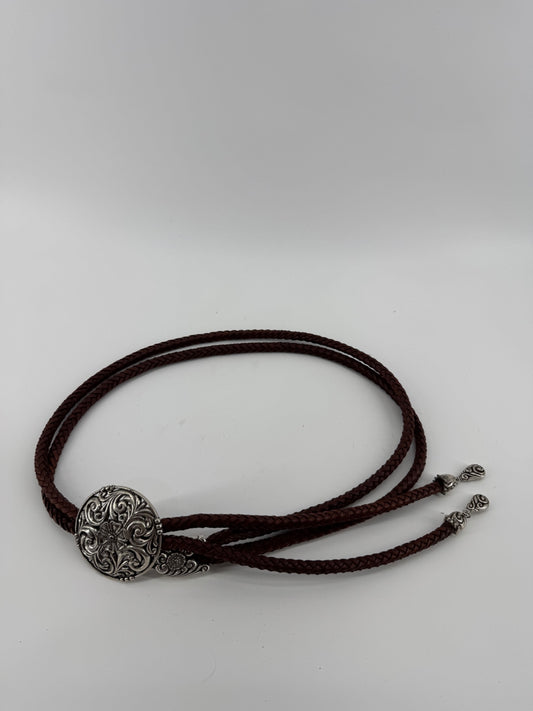 Unbranded Rope Belt with Flower Buckle