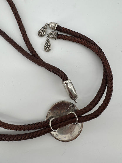 Unbranded Rope Belt with Flower Buckle