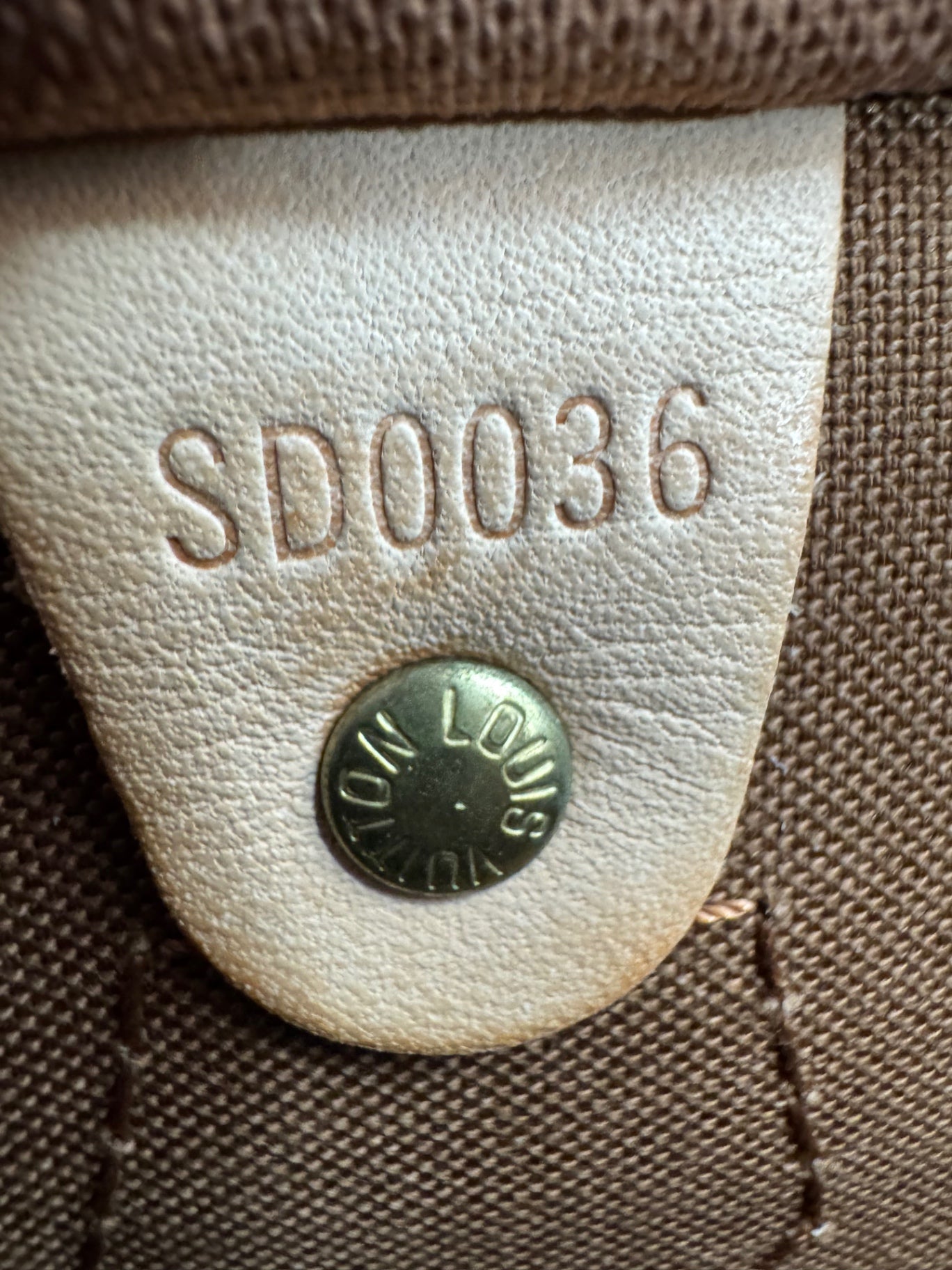 Louis Vuitton Speedy 30 Monogram Canvas Handbag