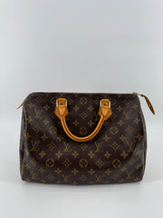 Louis Vuitton Speedy 30 Monogram Canvas Handbag