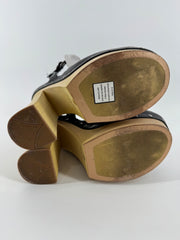 Prada Patchwork Platform Heels