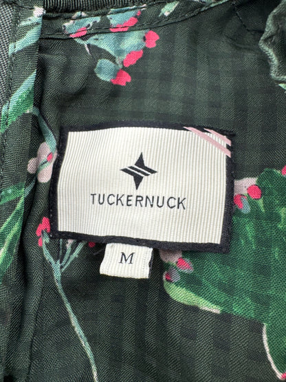 Tuckernuck Green Layered Floral Top