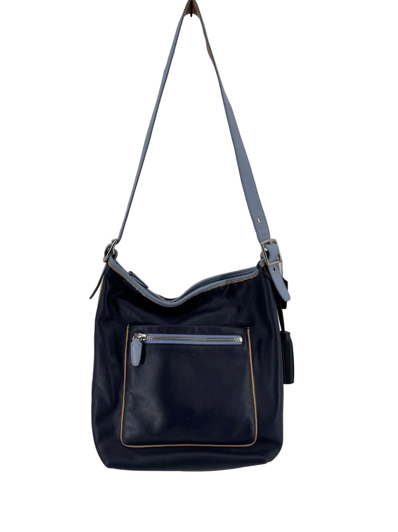Coach Navy Shoulder Bag Tote
