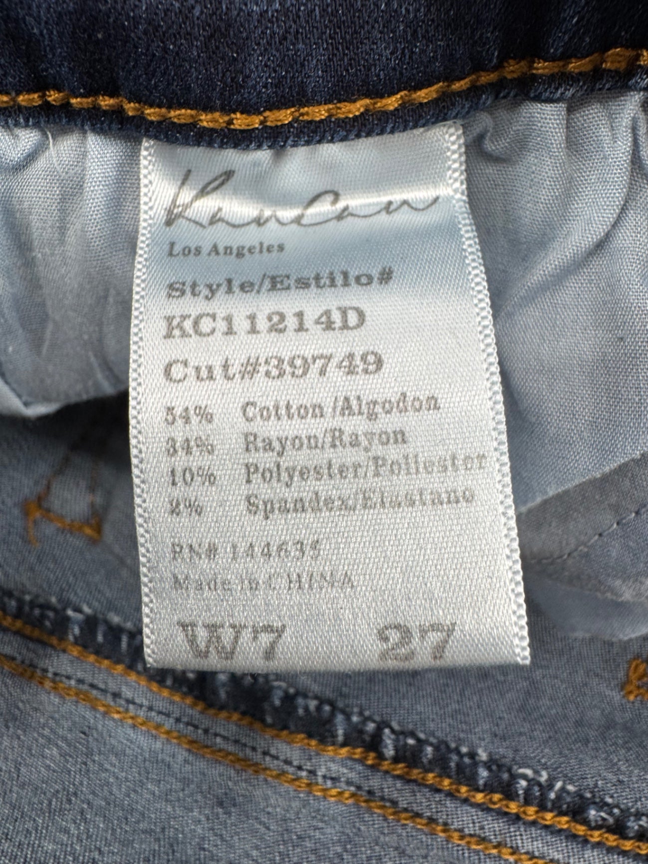 Kancan Blue Denim Jeans