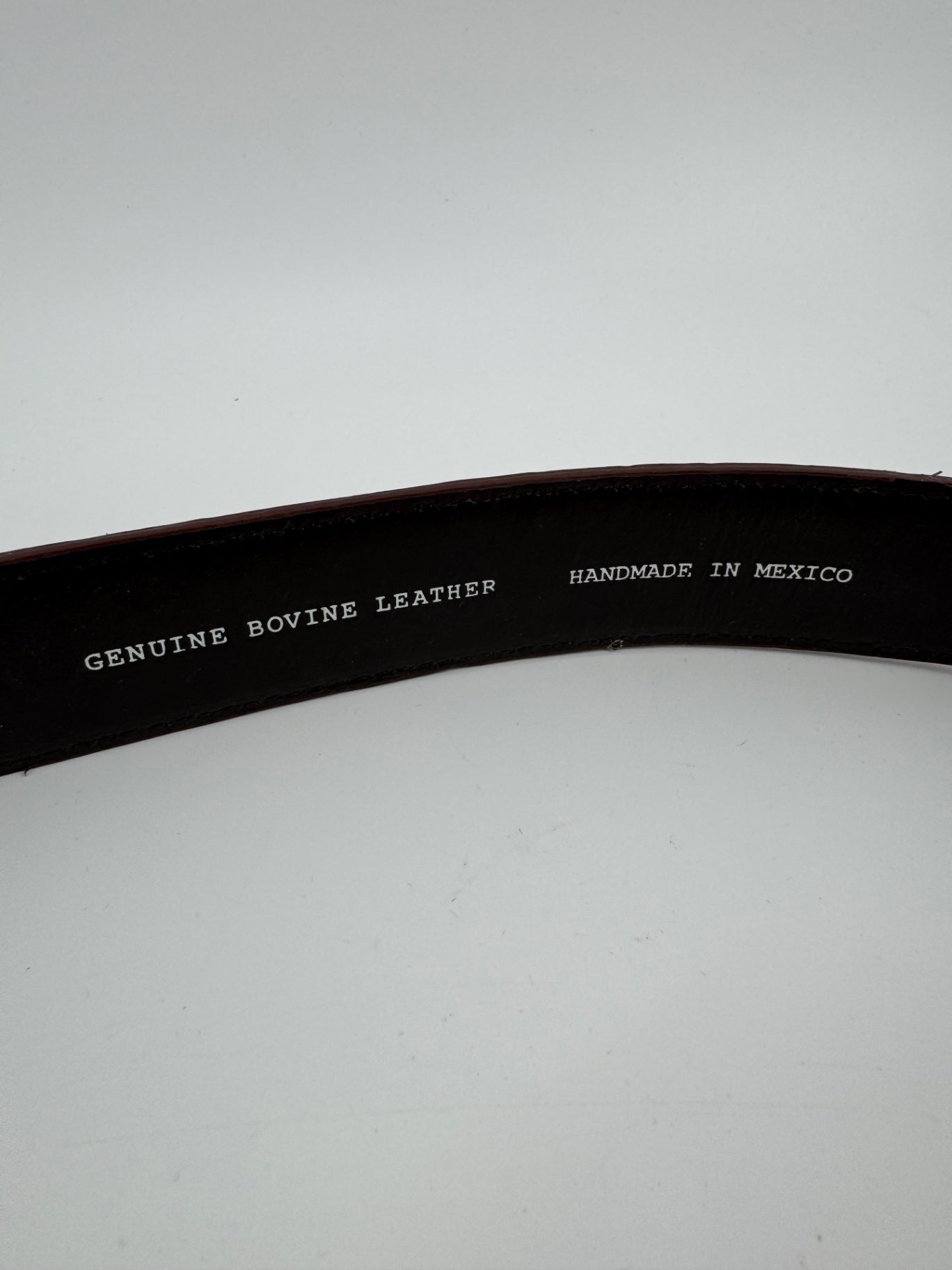 Cavender's Brown Leather Belt
