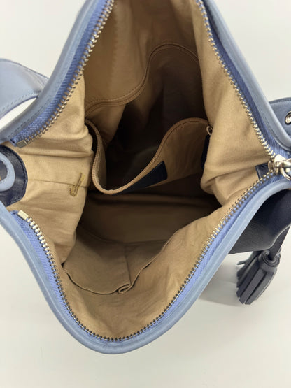 Coach Navy Shoulder Bag Tote