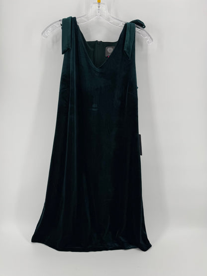 Vince Camuto Dark Green Velvet Dress