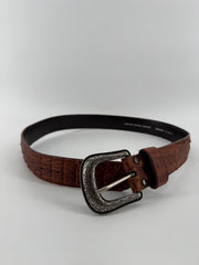 Cavender's Brown Leather Belt