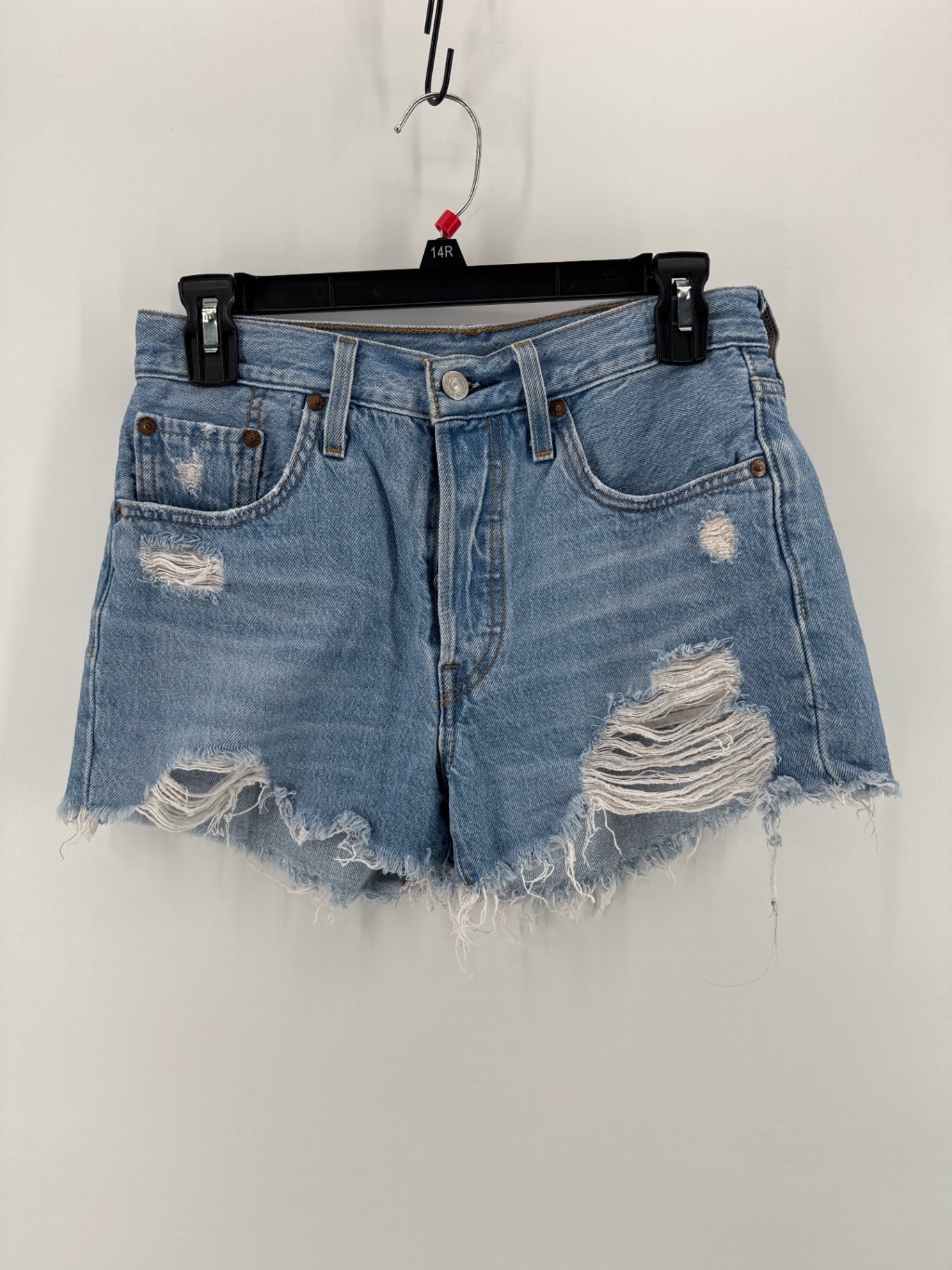 Levi Blue Denim Shorts