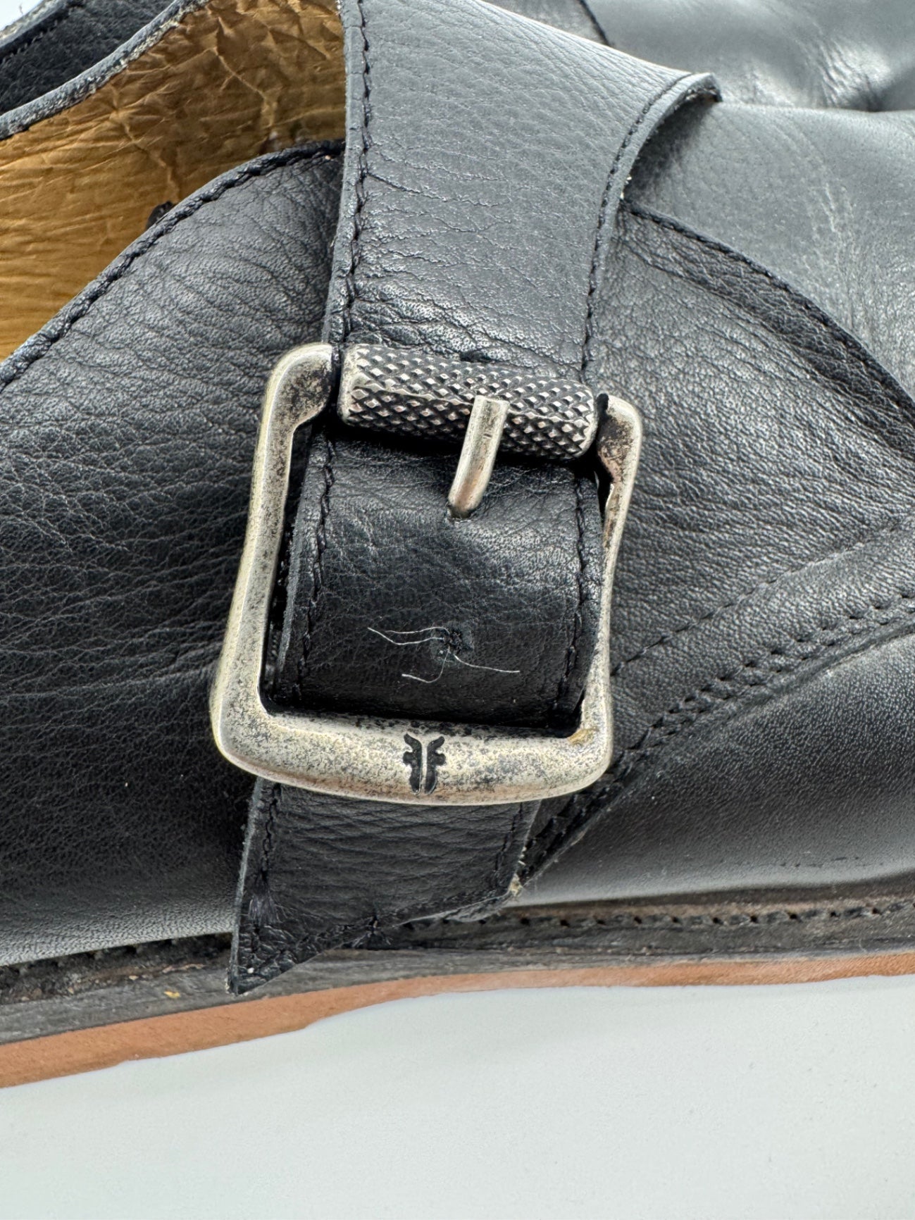 Frye Men’s Black Leather  Shoes