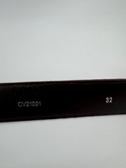 Cavender's Brown Leather Belt