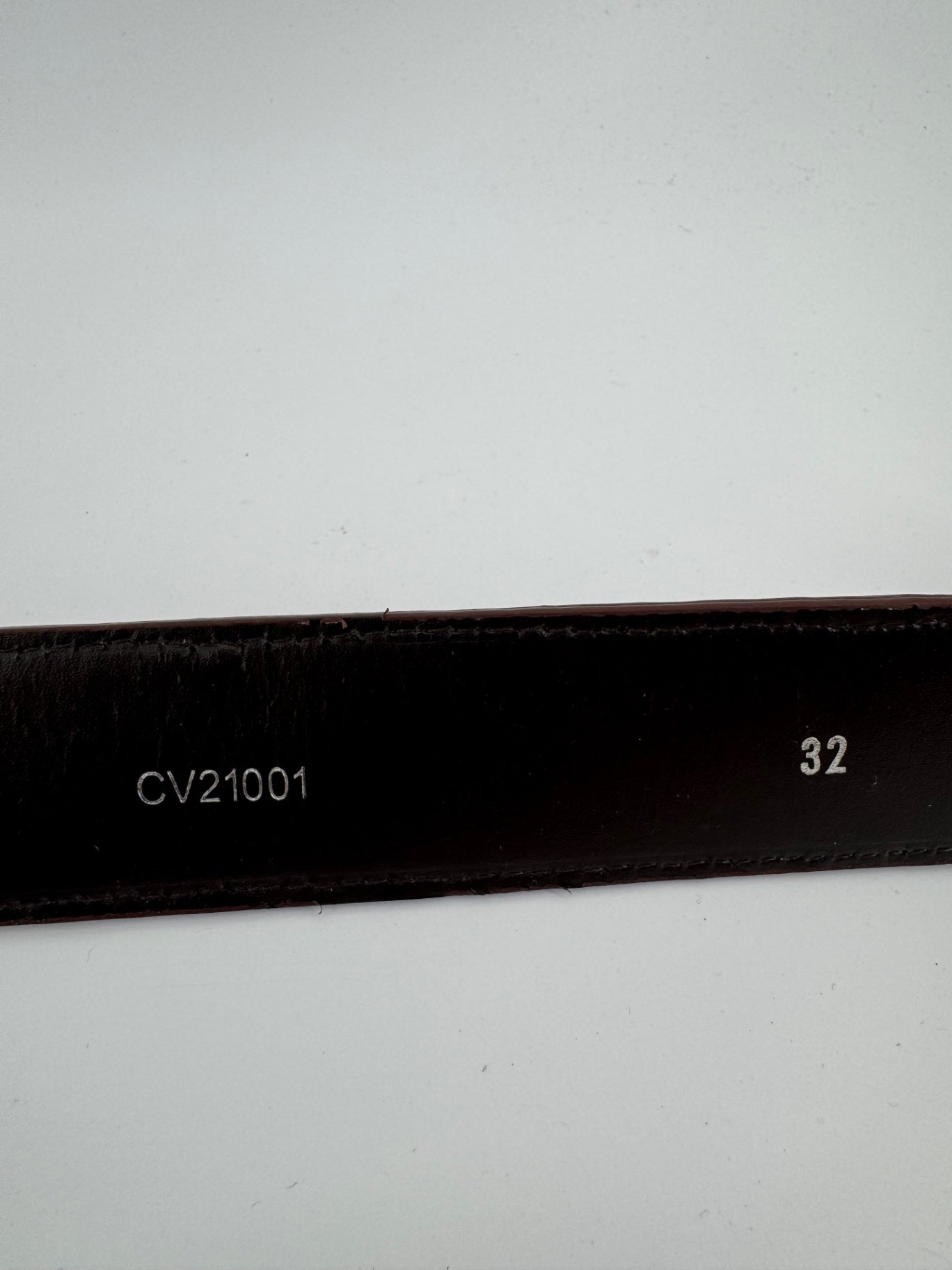 Cavender's Brown Leather Belt