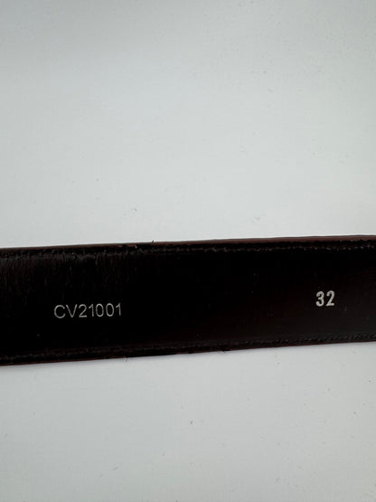 Cavender's Brown Leather Belt