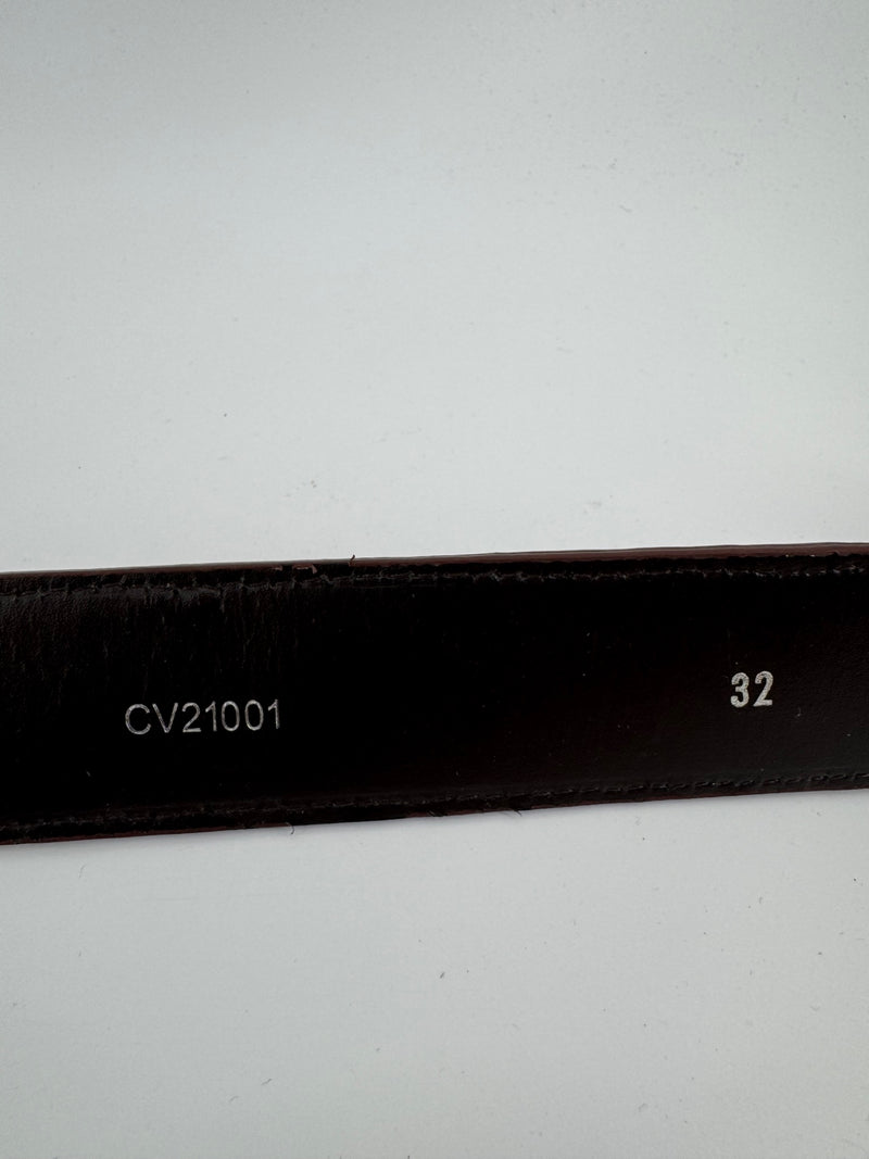Cavender's Brown Leather Belt