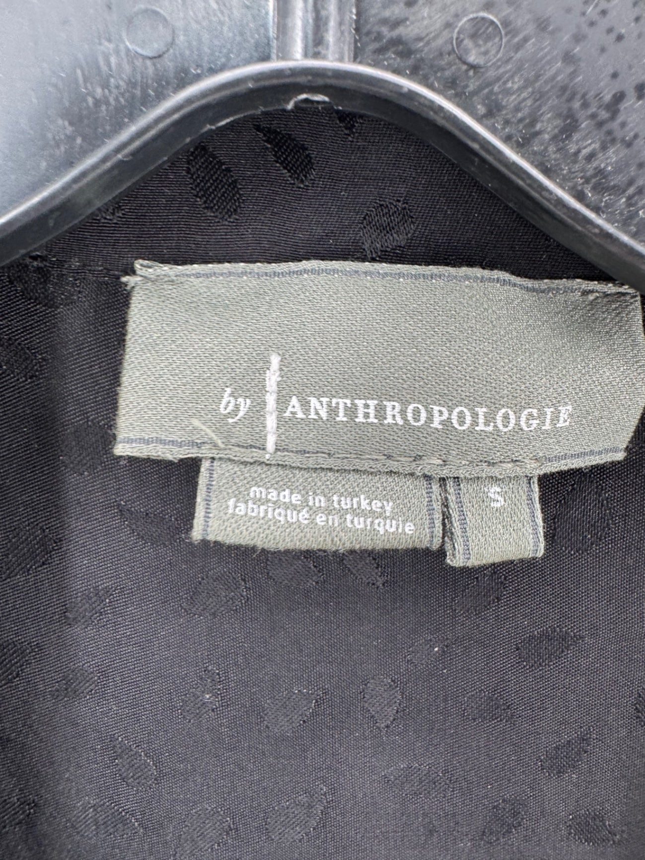 Anthropologie Black Dress