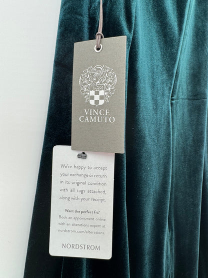 Vince Camuto Dark Green Velvet Dress