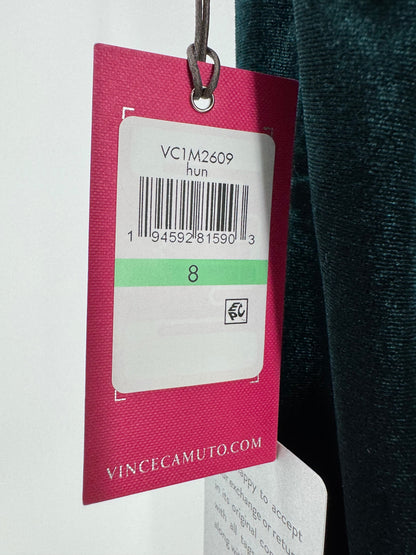 Vince Camuto Dark Green Velvet Dress