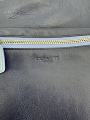 Coach Navy Shoulder Bag Tote