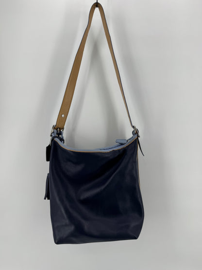 Coach Navy Shoulder Bag Tote