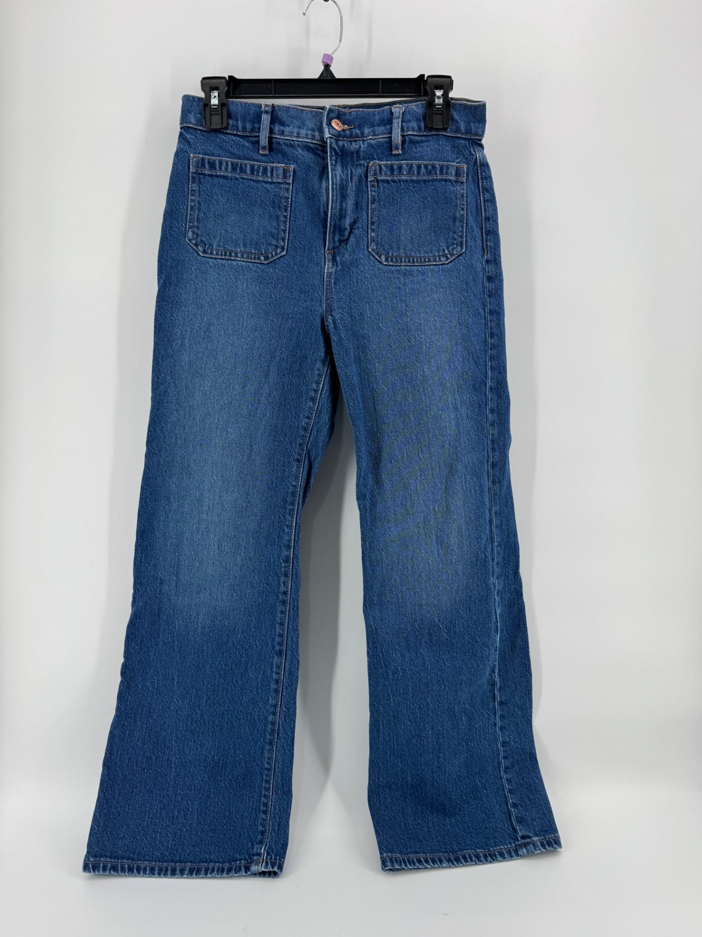 LOFT Blue Jeans with Square Pockets