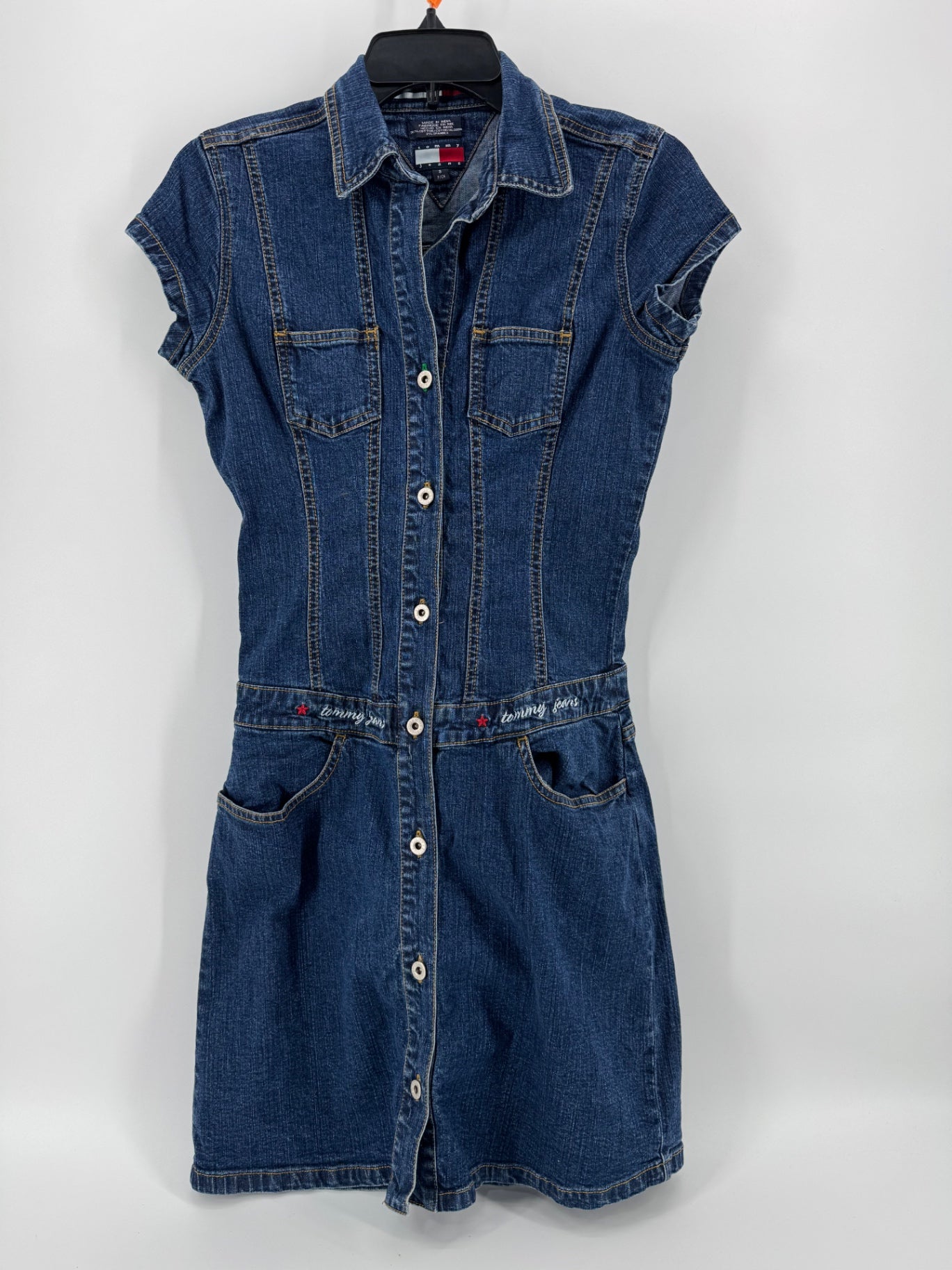Tommy Jeans Button Up Denim Dress