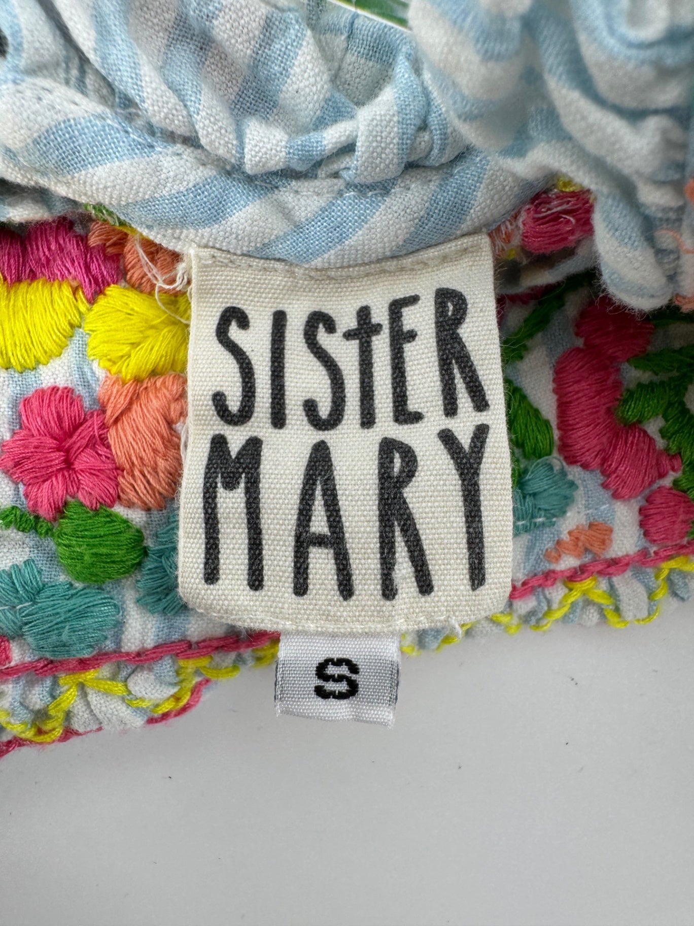 Sister Mary Cotton Embroidered Dress