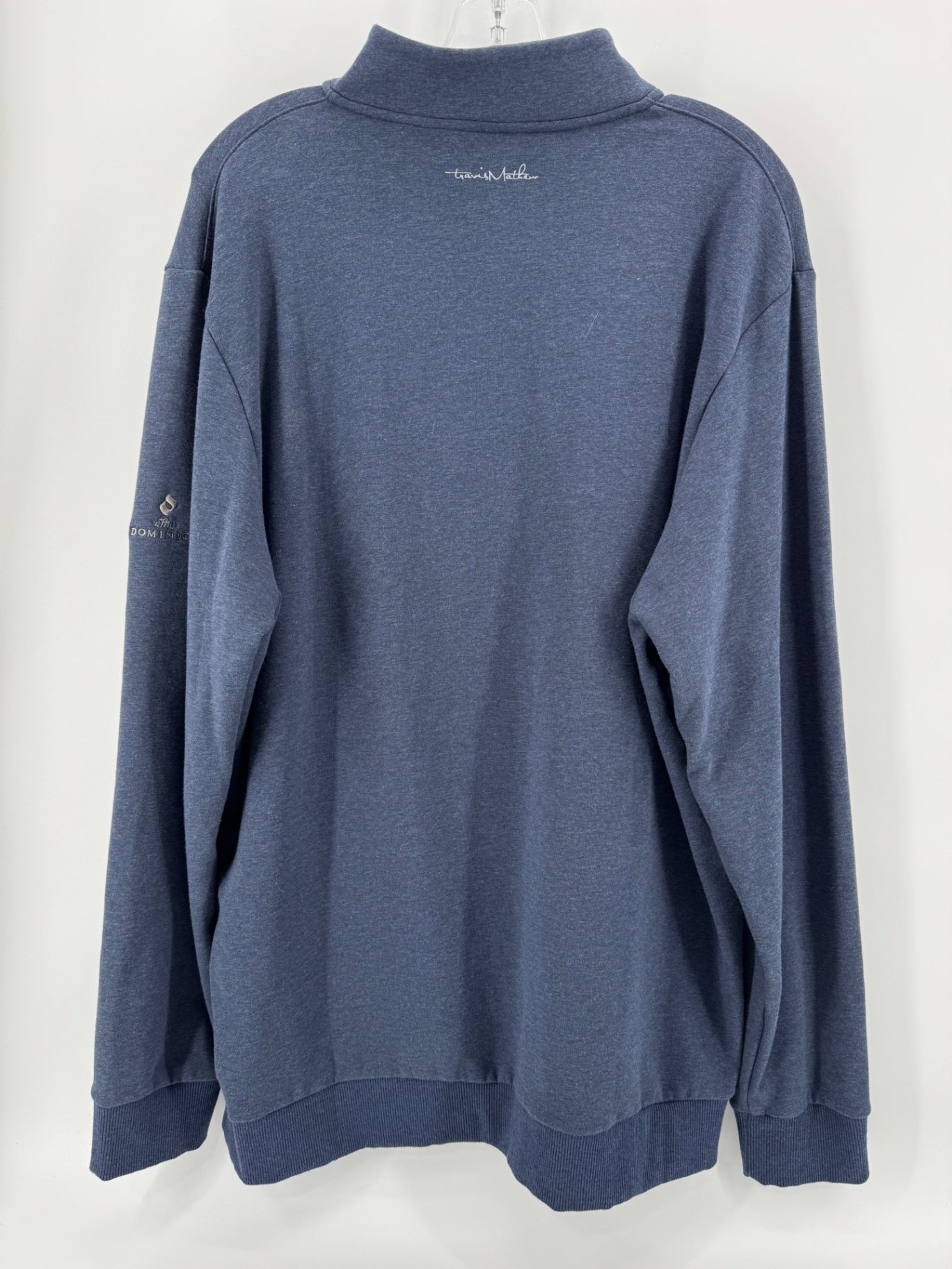 Travis Mathew Navy Dominion Pullover