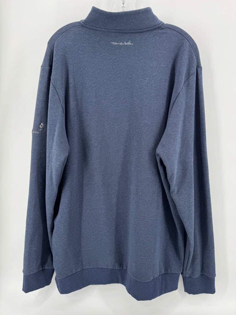 Travis Mathew Navy Dominion Pullover