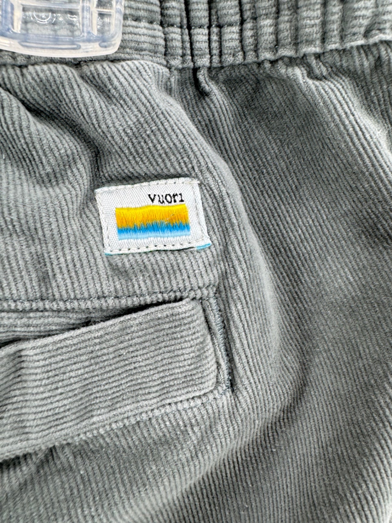 Vuori Green Corduroy Joggers