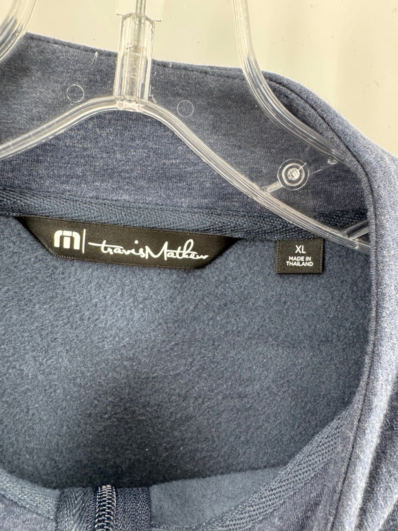 Travis Mathew Navy Dominion Pullover