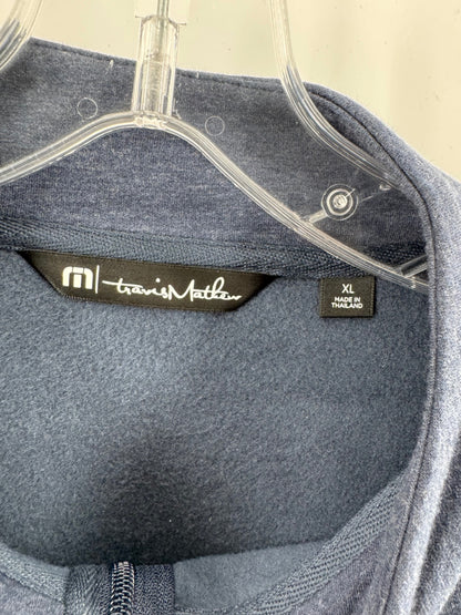 Travis Mathew Navy Dominion Pullover