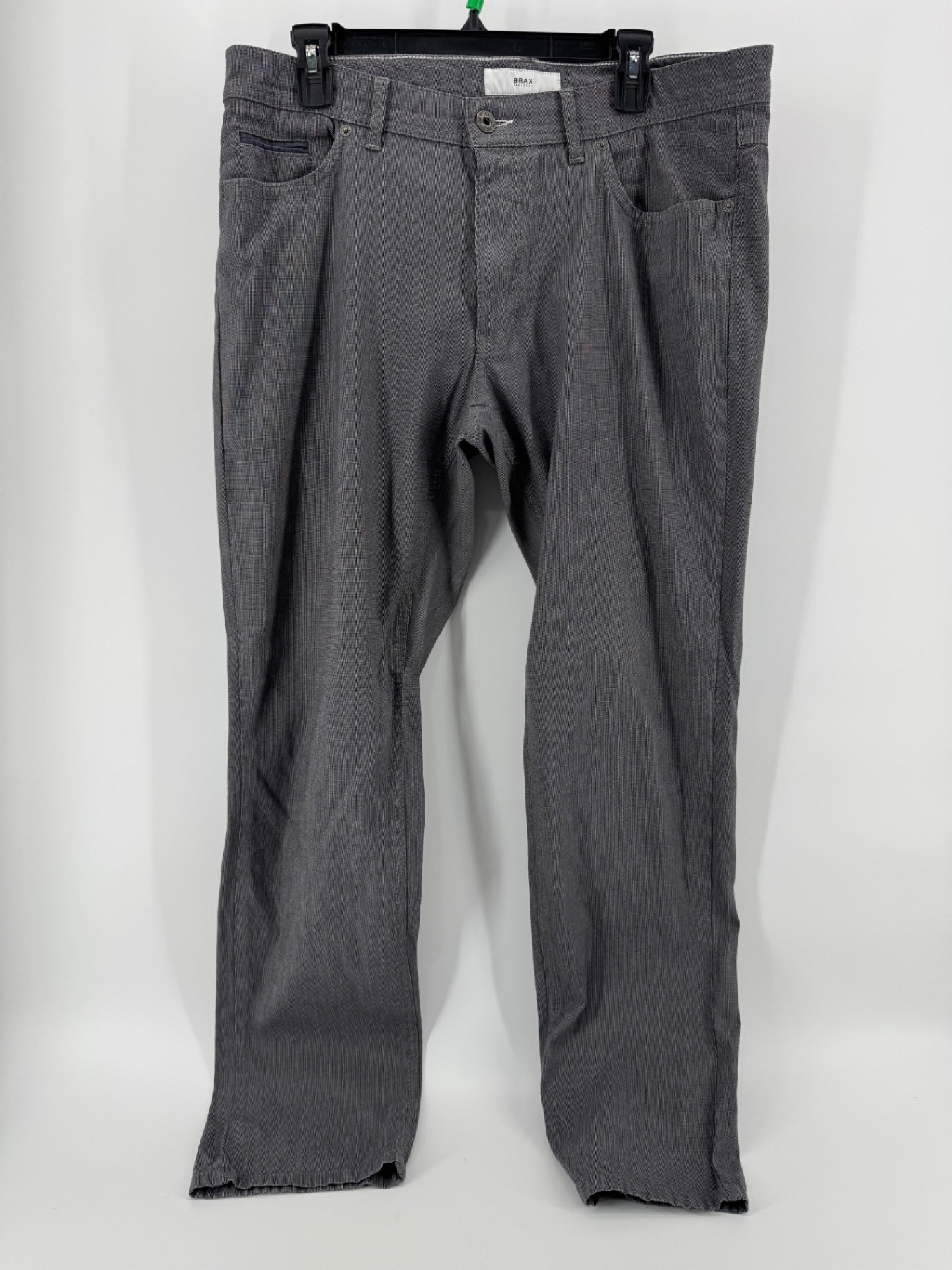 Brax Gray Cooper Fancy Regular Fit Pants