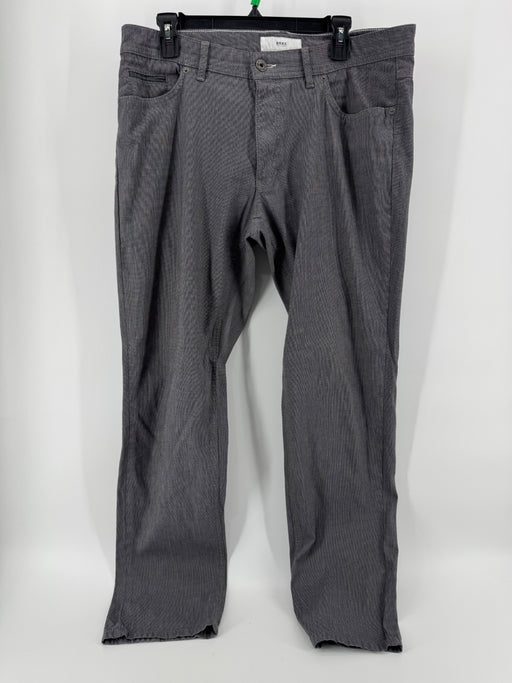 Brax Gray Cooper Fancy Regular Fit Pants