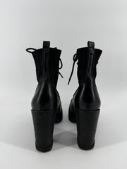 Aldo Black Chunky Heel Boosts