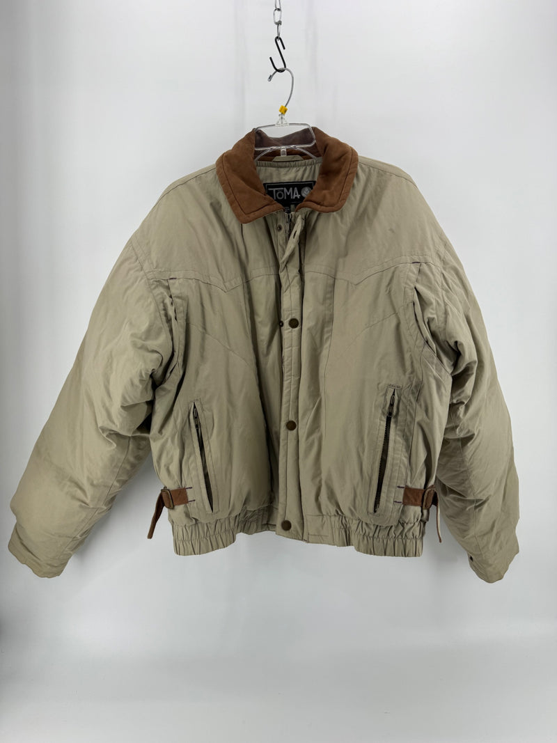 TOMA Beige Puffer Jacket