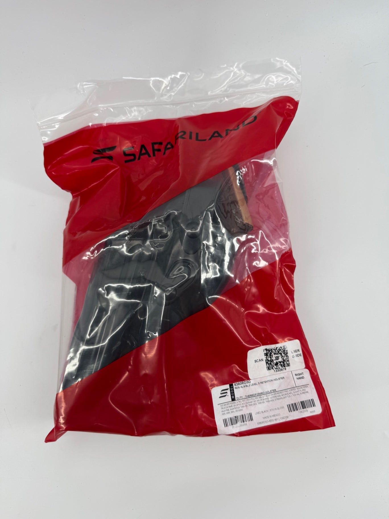 Safariland Thermoformed Retention Holster