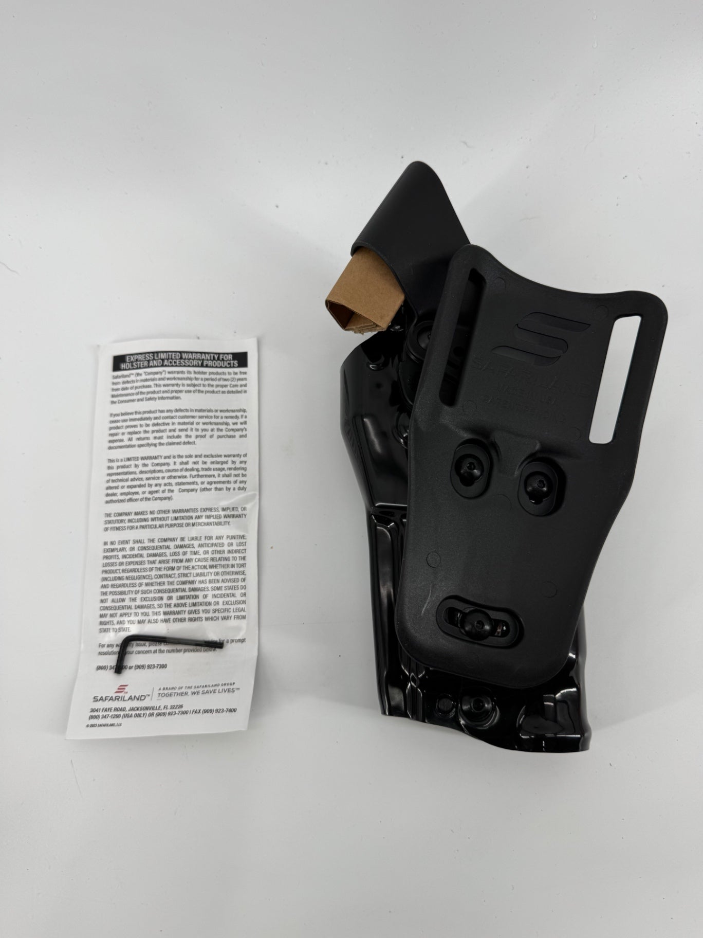 Safariland Thermoformed Retention Holster