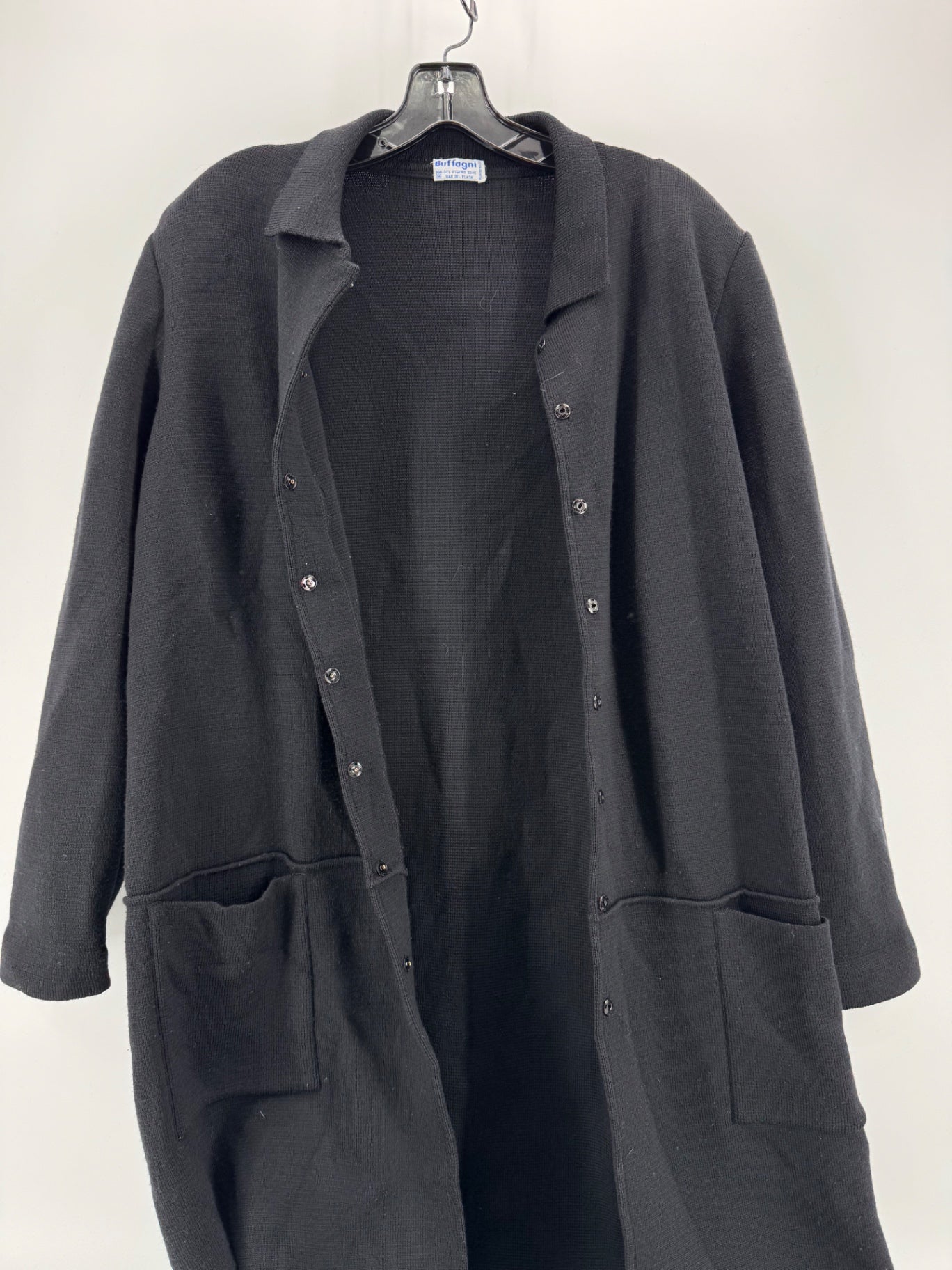 Buffagni Wool Button Up Coat