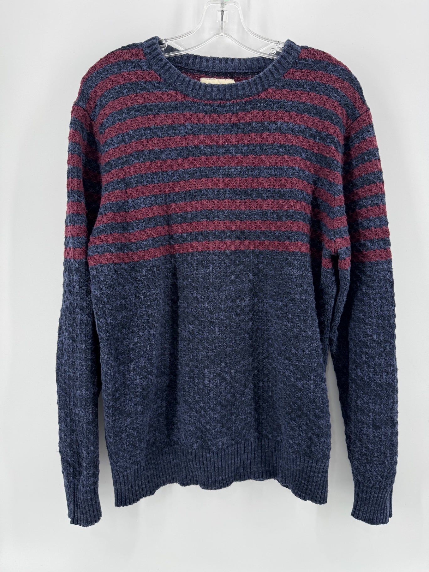 The Normal Brand Navy/Maroon Sweater