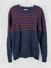 The Normal Brand Navy/Maroon Sweater